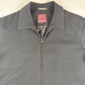 Mac Mor Mens Black Full Zip Jacket Long Sleeve Size Medium